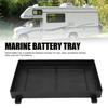 Bootsbatterie-Gurt Halter Marine Batteriehalter 12V Bootsbatteriehalter mit Niederhaltegurt für Wohnmobil Anhänger Yacht Wohnmobil Batteriehalter
