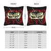 Pillow Cover B-Berserks Retro Trendy Pillow Case For Living Room Sofa Pillowcases