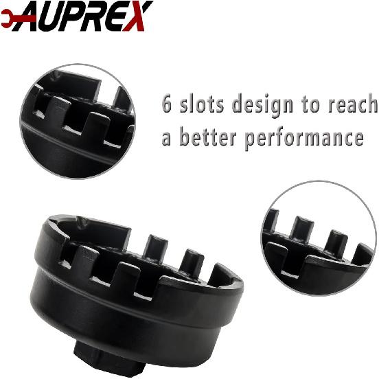 Oil Filter Wrench Tool For Toyota Corolla, Prius, Prius Prime, Prius V, Matrix, CT200H, Scion IM/IQ/XD With 1.8 Liter Engines, 64Mm 14 Flute Cup