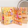 Large Capacity Hairpins Display Book Space Saving Hair Bows Organizer  for Girl Room