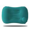 Flocked Inflatable PVC Travel Pillow for Camping and Outdoor Naps
