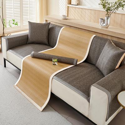 Summer Summer Mat Sofa Cushion Summer Anti-Scratching Rattan Mat Cushion Non-Slip Sofa Cover Seat Cushion