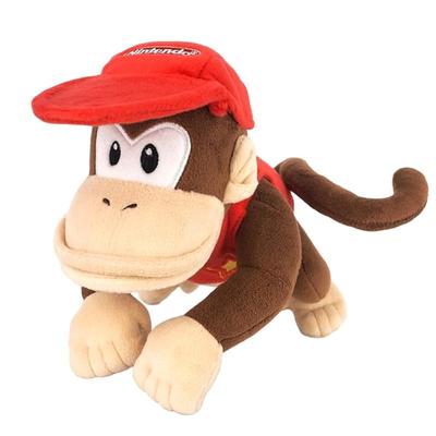 Sanei Boeki Super Mario ALL STAR COLLECTION Diddy Kong (S) W15 X D20 X H18cm Plush Toy AC21