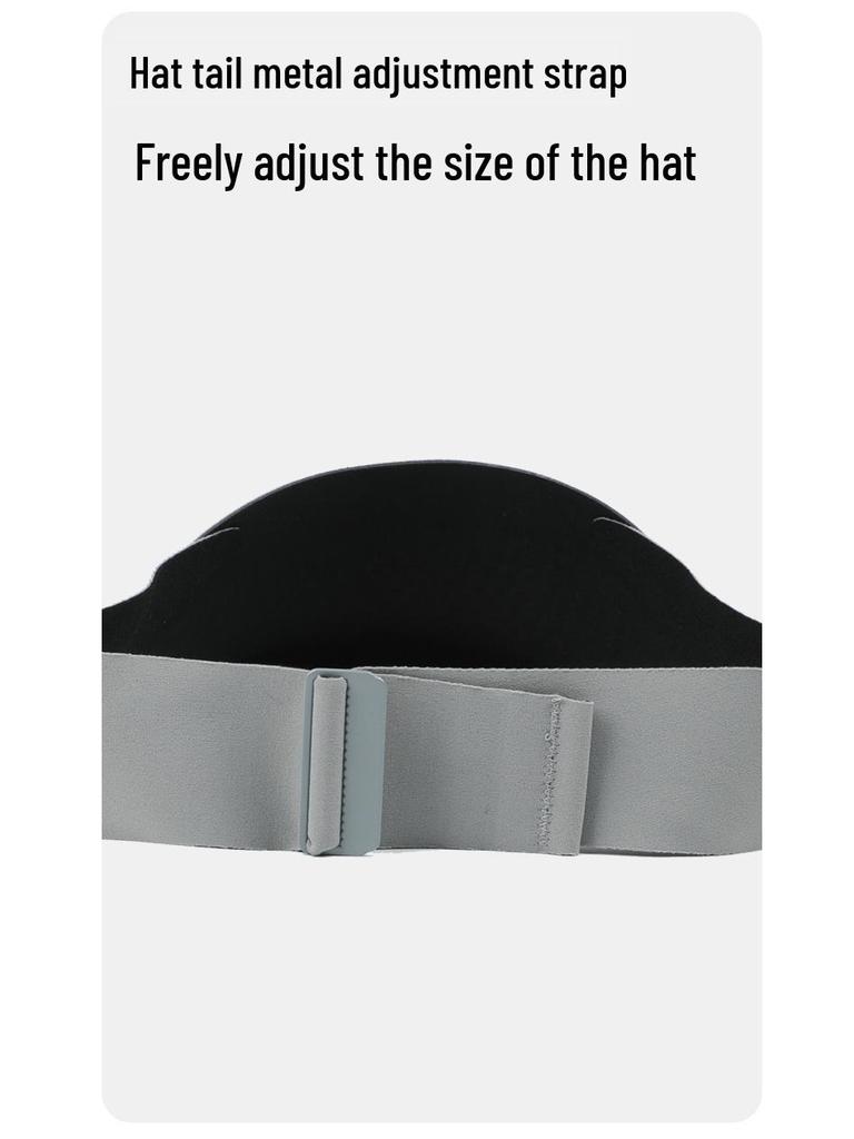 Sensory Integrated Unisex UV Protection Summer Foldable Topless Sun Hat