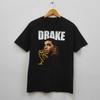 Maglietta in Cotone Grafica Rapper Drake Unisex Concerto S5XL TR679 T-Shirt Unisex