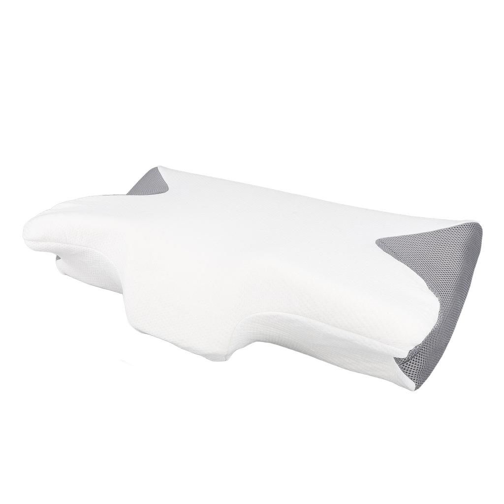 Cervical Pillow with Skin Friendly Pillowcase Ergonomic High Density Slow Rebound Memory Foam Neck S
