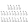 Drainage Leveling Wedges Aluminum Gutter Wedges For Gutter Maintenance 25 Piece Set Effective Drainage Solution