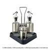 Zuozi Küchen Glas Gewürzglas & Gewürzflaschen Set