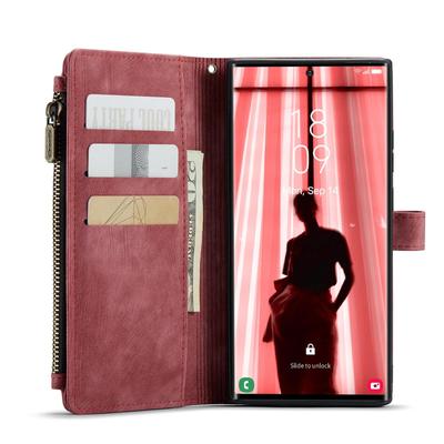 CaseMe Multi-Card Slot Leather Case for Samsung S21/S21Plus/S21Ultra
