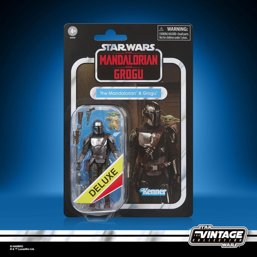 Hasbro STAR WARS Vintage Collection Star Mandalorian and Glogoo Premium Cm Collectible Action Figure G2532 Wars/The 9.5 (Authentic)