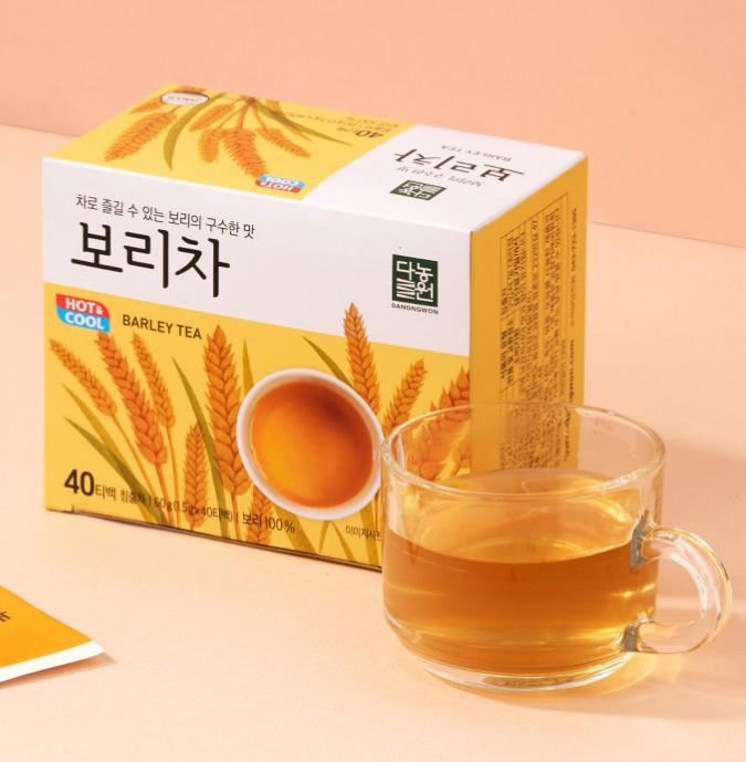 Pliculețe Ceai de Orz Danongwon (40 de pliculețe de ceai) | Ceai Coreean Tradițional