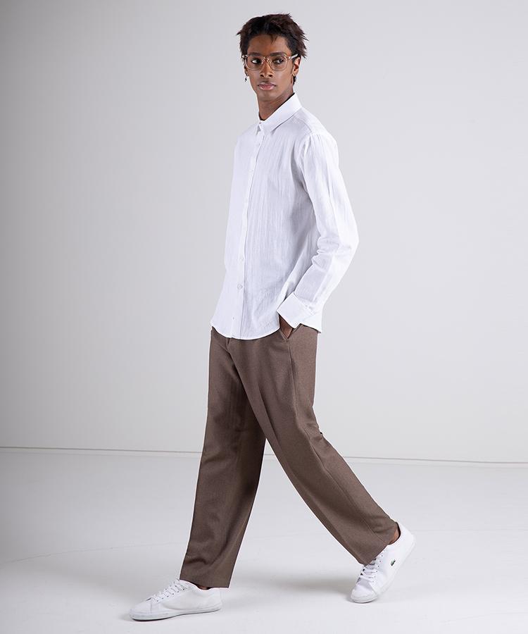 Seuteulaikeu Robust Elegant Wide Trousers (5Color) (A Type)