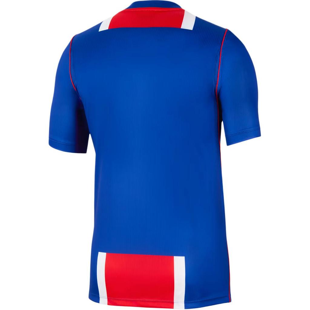 Nike Paris Saint-Germain Dri-FIT 2026/27 Season Home Fan Edition Replica Color-Blocked Short Sleeve Football Shirt Men Tops II1885-417