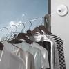 Vacuum Suction Cup Clothesline Retractable Clot Hes Drying Rope No Drill Laundry Line for Bathroom Balcony