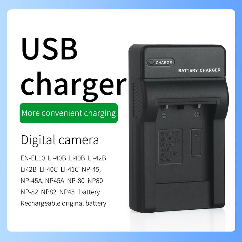 Für Olympus Kamera li-42b li40b Batterieladegerät FE-20,FE-150,FE-160,FE-190,FE-220,FE-220D FE-230,FE-240,FE-250,FE-280,FE-290,