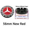 4pcs 56mm 60mm 68mm 75mm For Benz Car Wheel Center Hub Caps Rim Cover A180 A200 B180 B200 E200 W220 W213 W210 W164 Badge Emblem  KL1