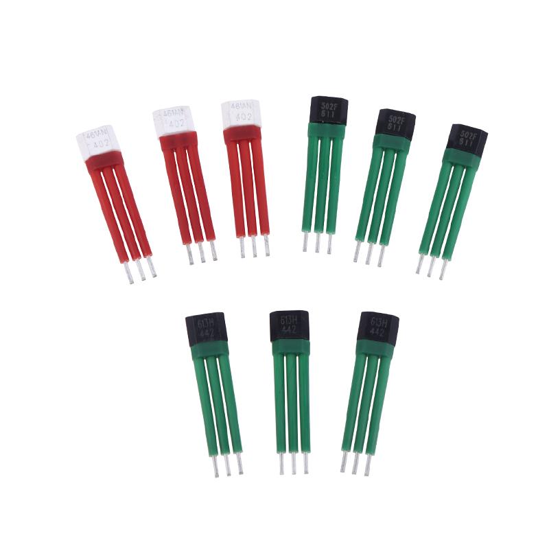 10 Stück Elektrischer Hall-Sensor Dreirad Hall 613H Eingebauter Elektrofahrzeugmotor Hall-Sensor 461An Hall-Element 502F Hall-Komponente