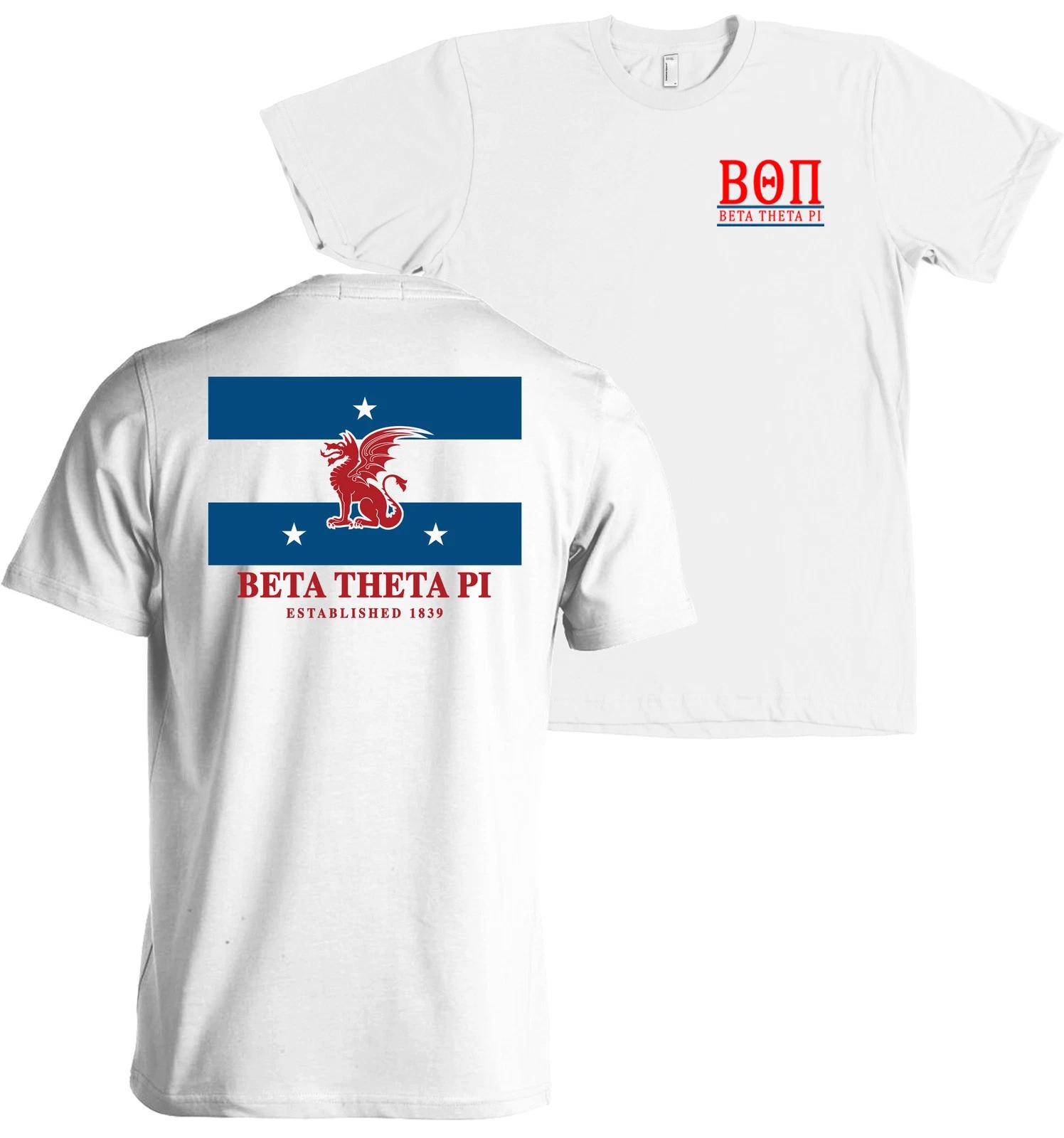 Beta Theta Pi Fraternity Flag Bella + Canvas T Shirt NEW M
