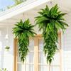 Plastic Wall Hanging Plastic Leaf Silk Leaf Artificial Ferns Vine Artificial Plant Vine  Home Decor
