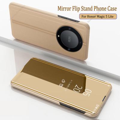 Für Honor Magic 5 6 Lite Hülle 360 Vollschutz Klappspiegel Ständer Funda Für Honor X9b X8b X9A X9 X8 X7 50 70 90 200 Lite Hülle