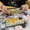 Soft Case Back Cover Phone Case For TCL 305i Shockproof Durable Ring Wrist Strap Phone Holder Anti-knock Oil Painting