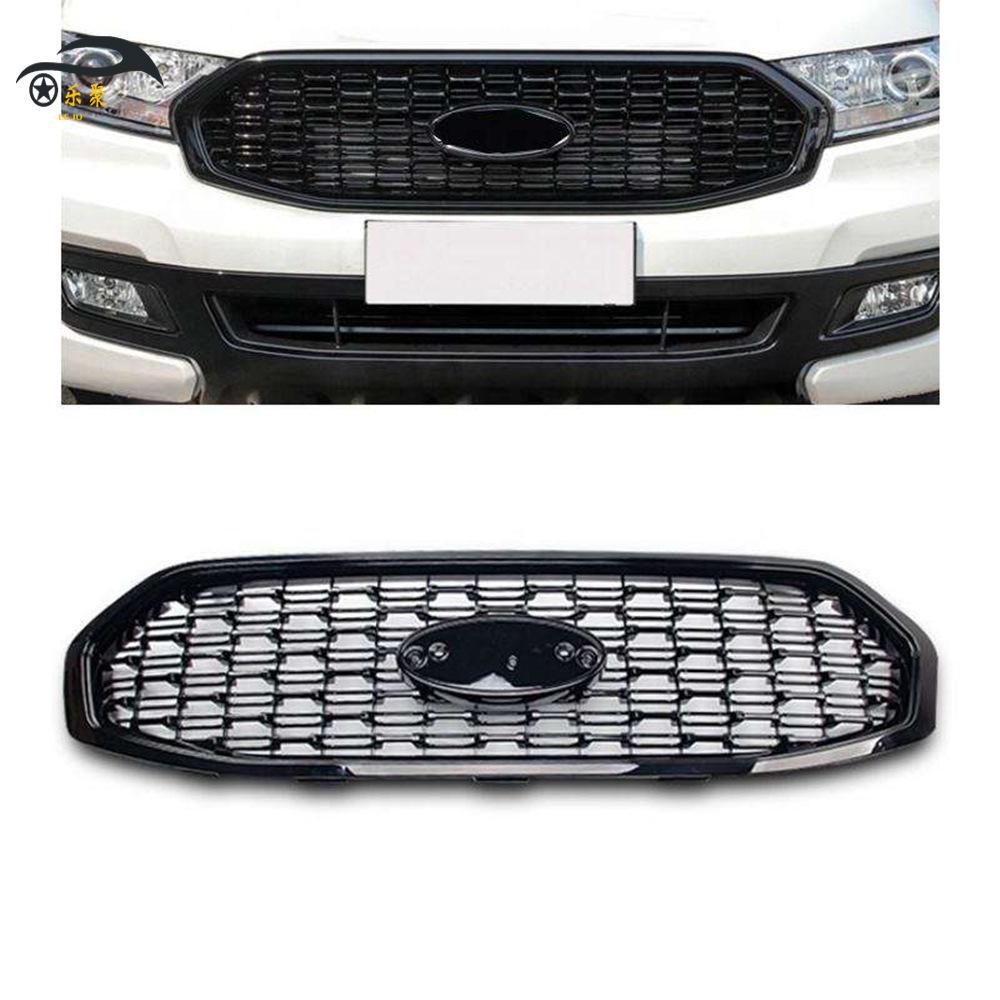 2019 Ford Everest Решетка Радиатора Ярко-Черная Передняя Сетчатая Крышка Декоративный Мод
