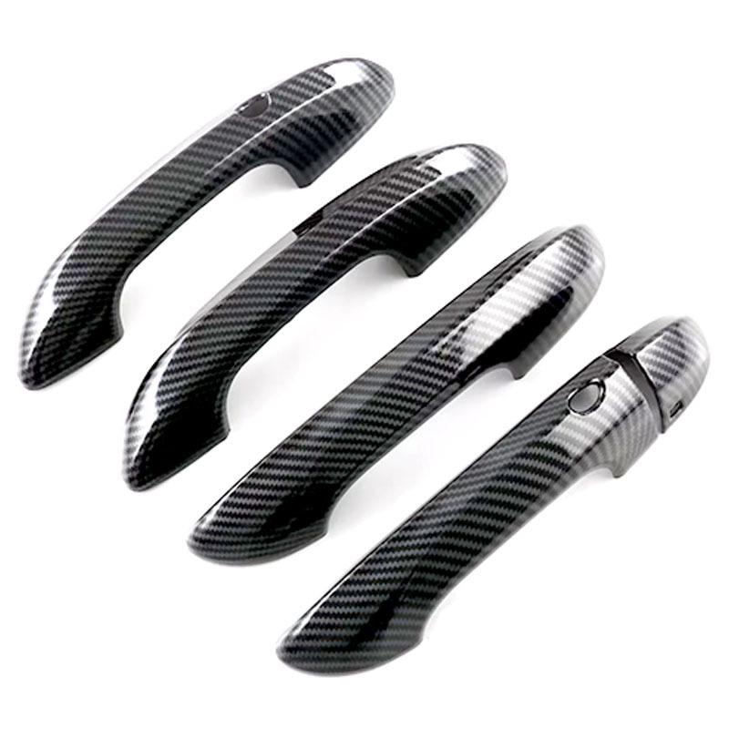 MG4 Mulan Carbon Fiber Rearview Mirror, Fog Light, Door Handle & Edge Trim Set for 2023.
