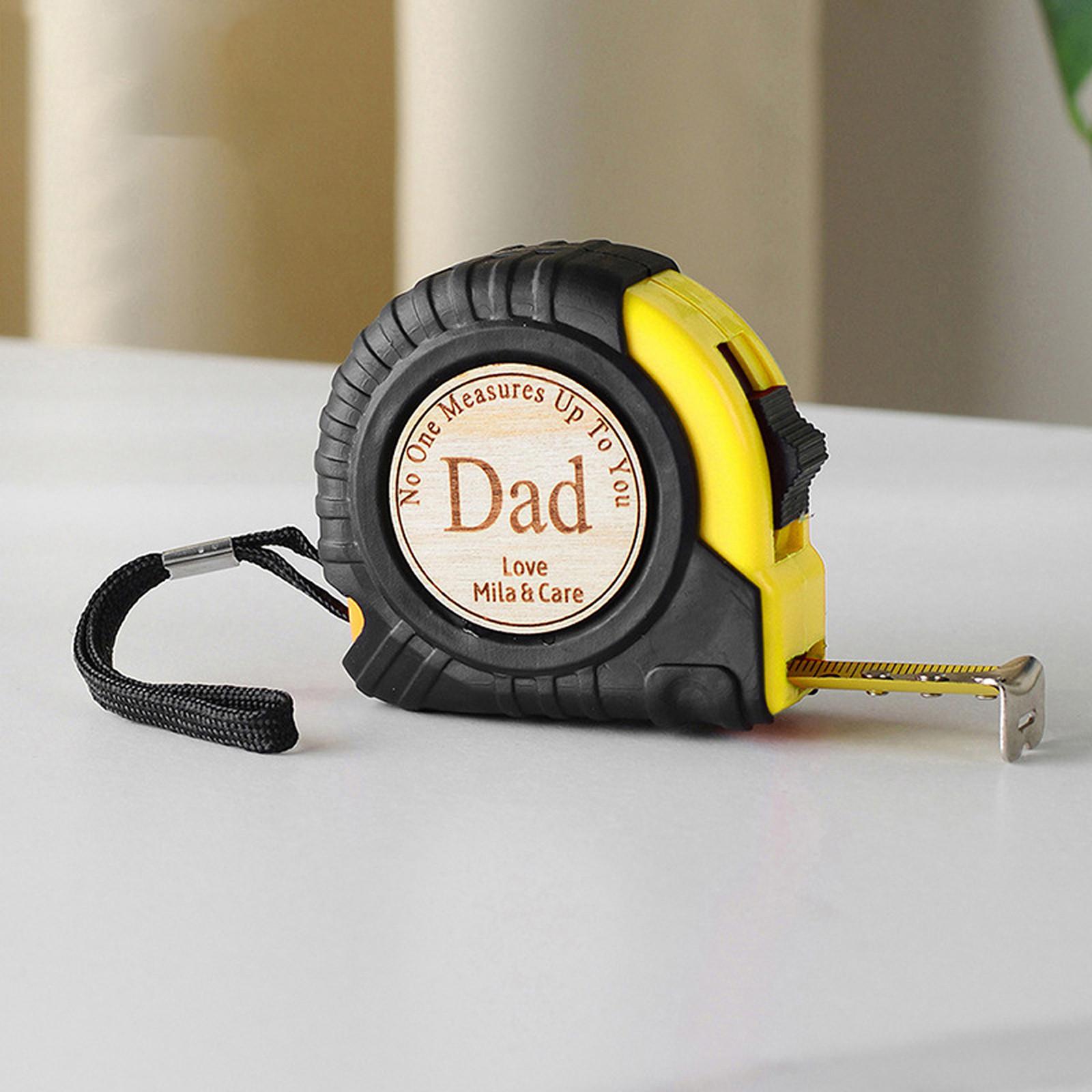 

Customization - Tape Measure, Wooden Chip Carving Name, 3-Meter Ruler жовтий