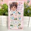 Lively Butterfly Rhinestone Face Stickers - Children's Dance Makeup Decorations