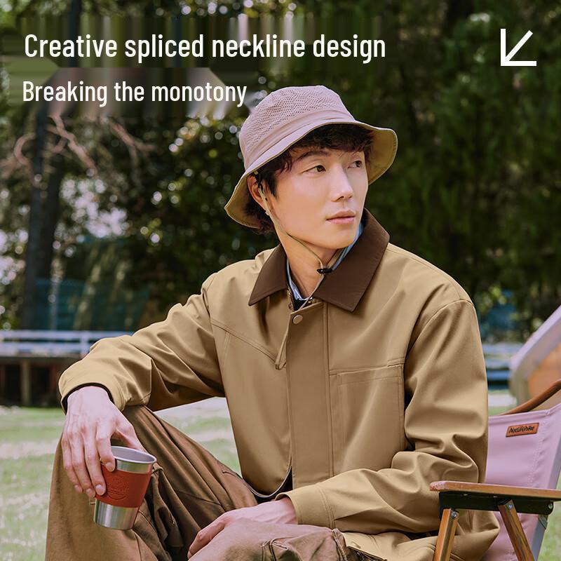 Jeep Men's Lapel Collar Casual Jacket