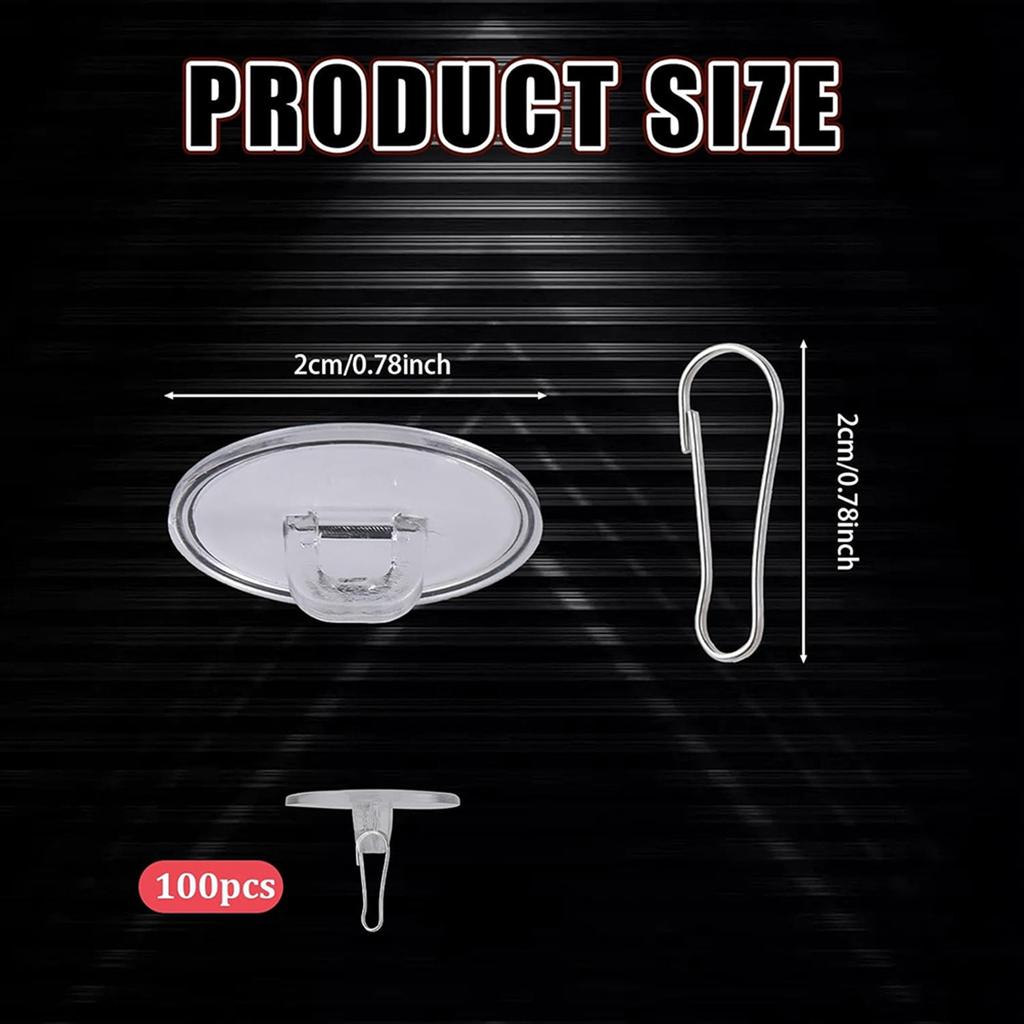 ABBP-400Pack Ceiling Hooks Adhesive Removable Wall Hanger, 2Cm Disc Sticky Ceiling Hooks For Festival Wedding Christmas Decor