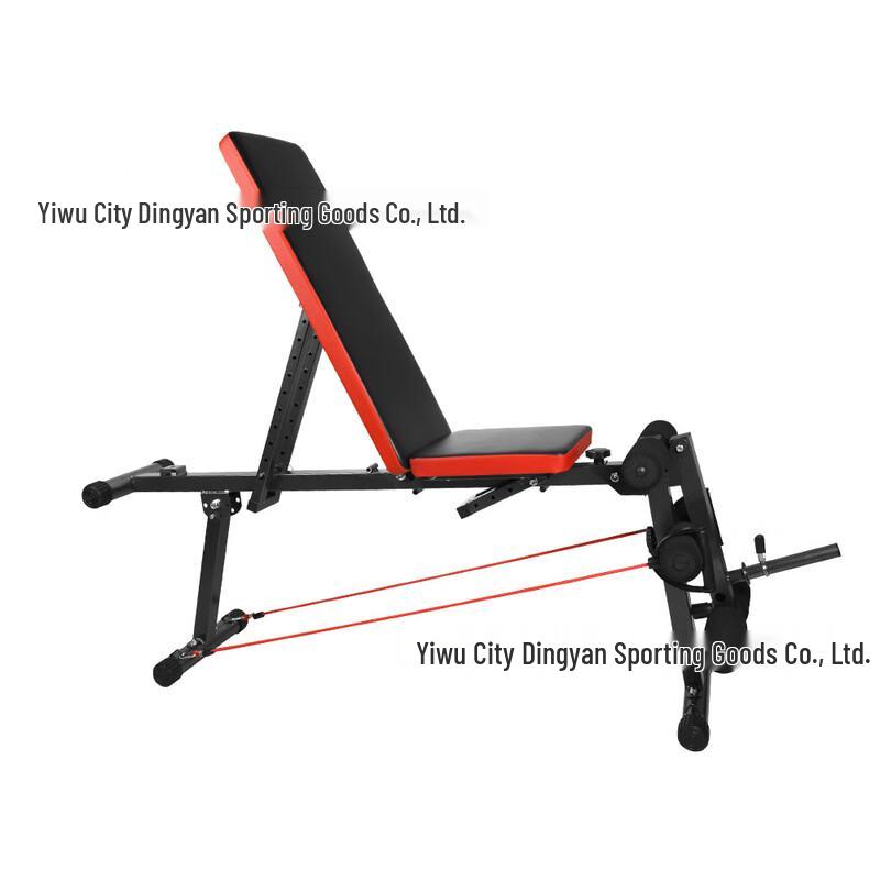 Регулируемая складная домашняя скамья для жима