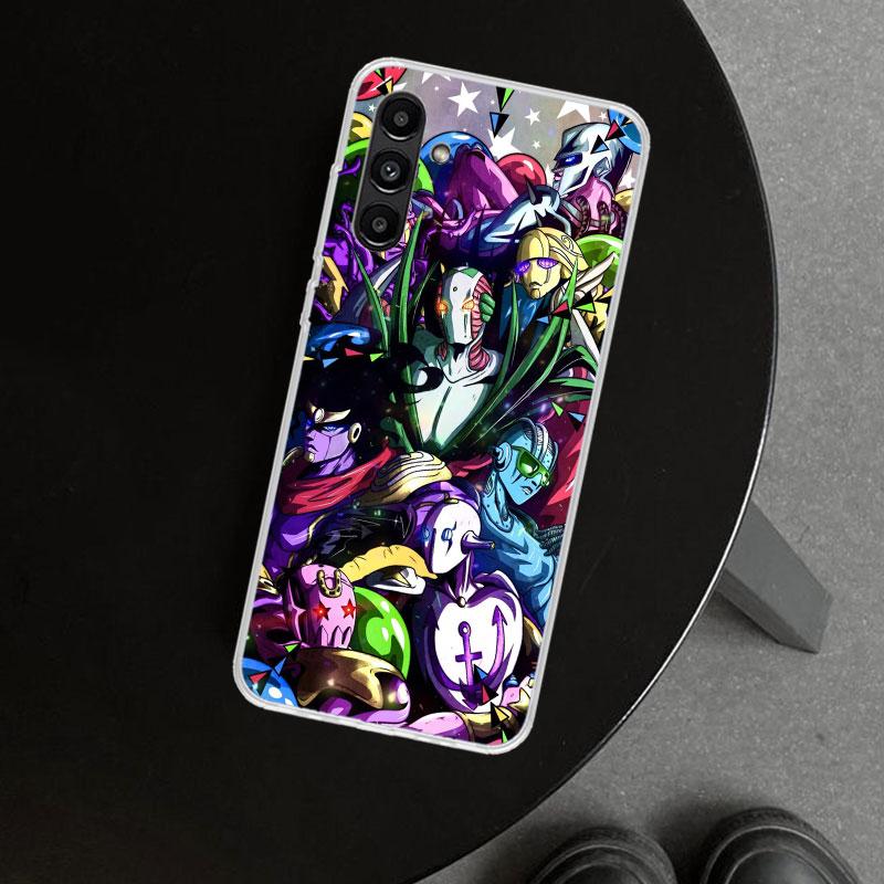 JoJo's Bizarre Adventure Hot Anime Phone Case Cover for Samsung Galaxy A17 A16 A26 A36 A56 A57 A37 A15 A25 A35 A55 A14 A24 A34 A