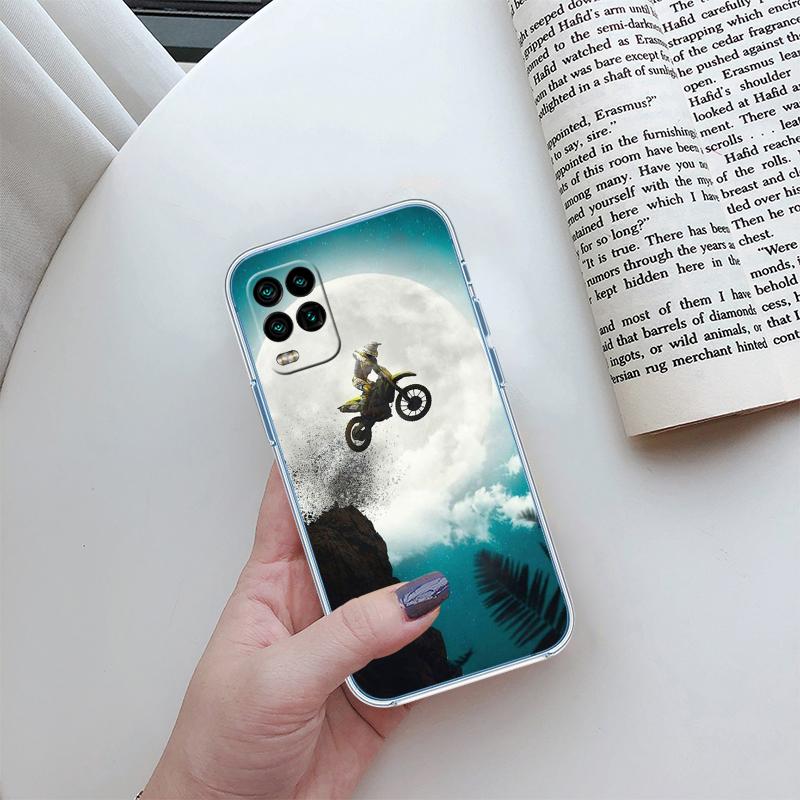 RA18 Motorcycle Racing Transparent Phone Case for Motorola Moto Edge 20 30 40 50 S30 Fusion Ultra Pro Neo Lite + G200 G23 Motorola Moto G200 5G