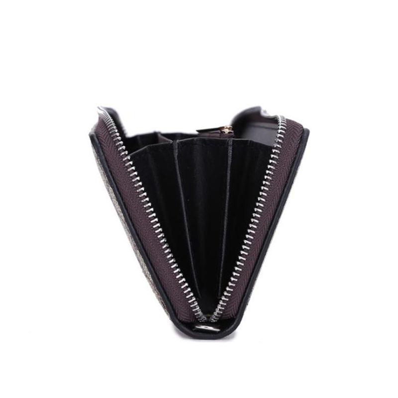 Portofele Lungi Carouri pentru Bărbați Design Vintage Portofel cu Fermoar Portcard Portofele