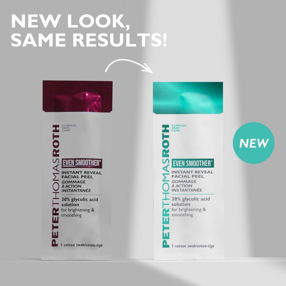 Peter Thomas Roth Even Smoother  Facial Peel Exfoliator Pack Of 8