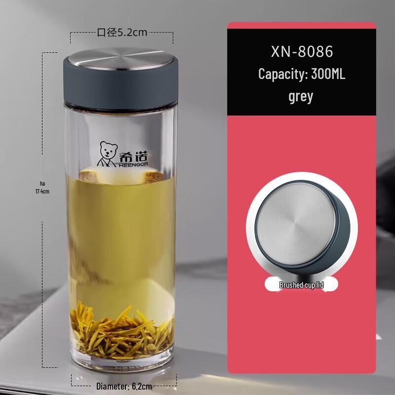 Heenoor Large Capacity Portable Plastic Water Bottle