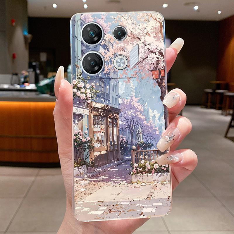 Casing For infinix GT 10 Pro Luxury Dragon Cute Cool Boys Girls Transparent Phone Case Back Cover infinix GT10 Pro GT10Pro Shell