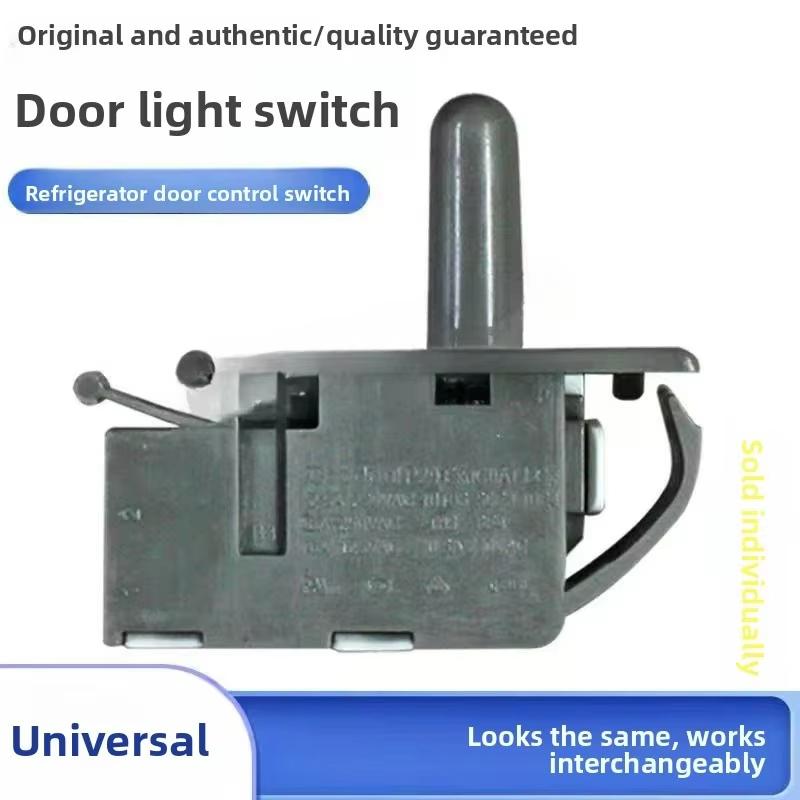 

1Pcs For Ronshen Haier Hisense Fridge Lamp Control Parts Refrigerator Door Light Switch Accessories one size