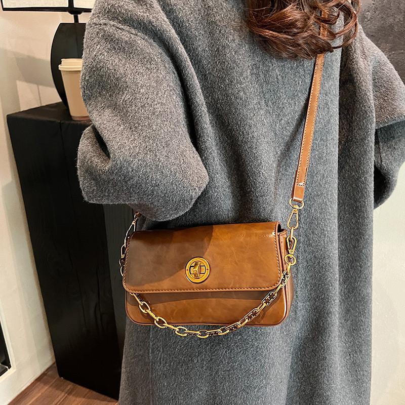 IELGY Ladies Messenger Bag Shoulder Commuter Underarm Bag