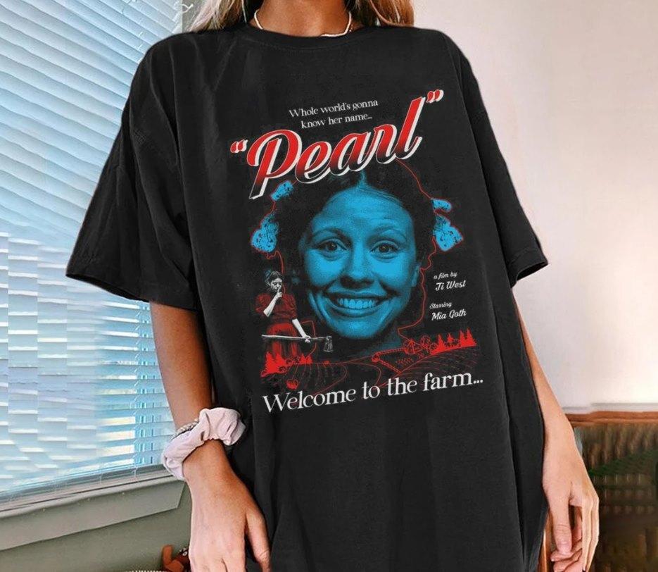 Pearl Horror movie Inspired Tee Mia Goth Scary movies Shirt XXXL