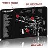Anti slip Rubber Neoprene Cutting Pad Work Table Pad Exploded View Printed Mouse Pad Mat