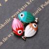 Blucome New Three Small Fish Brooch Men Women Cute Japanese Exquisite Gift Alloy Suit Corsage Scarf Coat Jewelry Pins