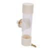 Bird Water Dispenser Easy to Refill Leakproof Automatic Parrot Water Feeder for Cockatiel Bird Cage 200ml