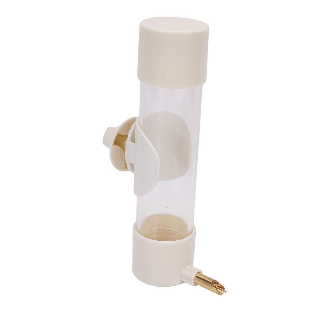 Bird Water Dispenser Easy to Refill Leakproof Automatic Parrot Water Feeder for Cockatiel Bird Cage 200ml