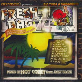 Mix CD HOT COZZY - Fresh Bag Vol.2 EBCD0003 EAST BLAZE Japan Obi Reggae, Ska & Dub Used