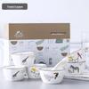Cartoon Animal Ceramic Dinnerware Gift Set