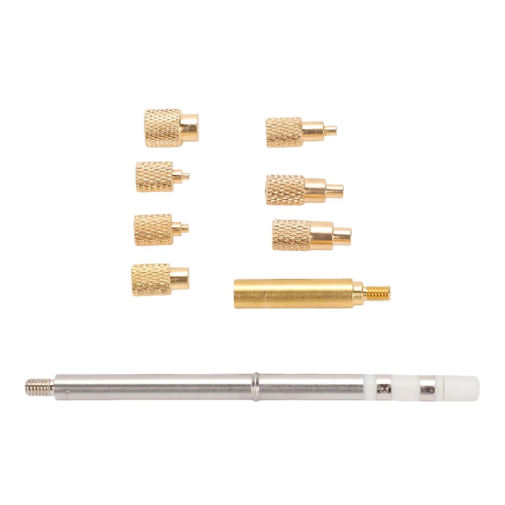 Heat Set Einsatz Kit M2 M3 M4 M5 M6 M8 Messing Rändelmutter für T65 SH72 SH73 Lötkolben