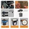Portable Household Electric Air Pump, 110V-240V, for Car and Outdoor Use