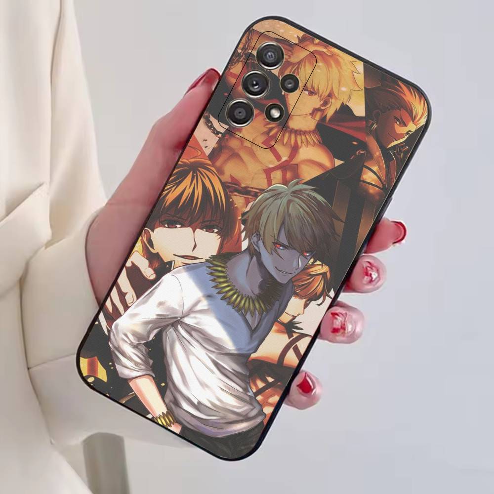 

Fate Game G-Gilgamesh Phone Case For Samsung S25,S24,S21,S22,S23,S30,Ultra,S20,Plus,Fe,Lite,Note,10,Black Cover Samsung S21 s305G